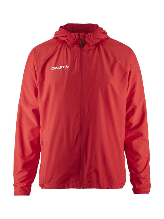 Men's Squad Wind Jacket - Bright Red Men's Jackets and Vests Craft Sportswear NA