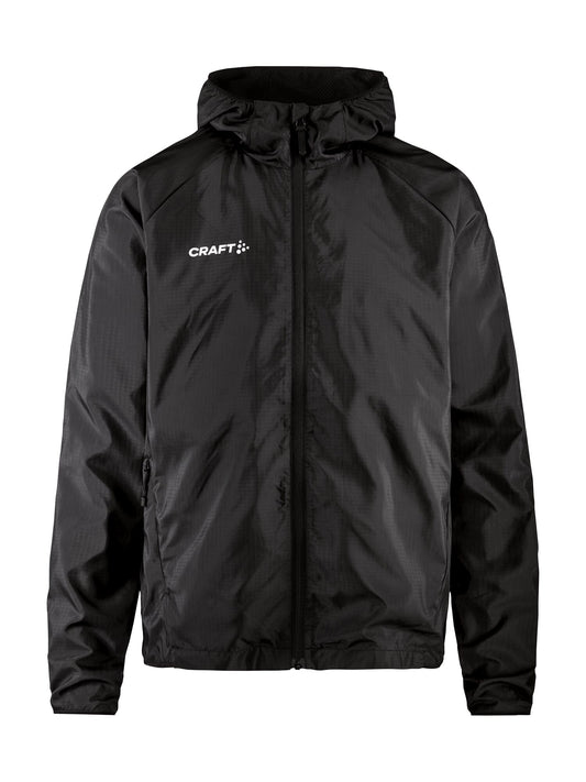 Men's Squad Wind Jacket - Black Men's Jackets and Vests Craft Sportswear NA