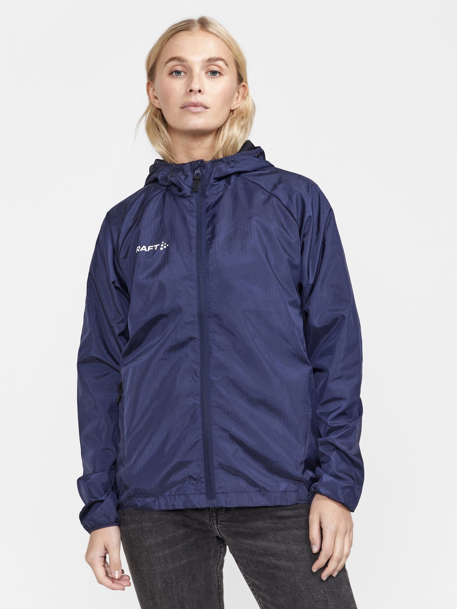 Women's Squad Wind Jacket - Navy Women's Jackets and Vests Craft Sportswear NA