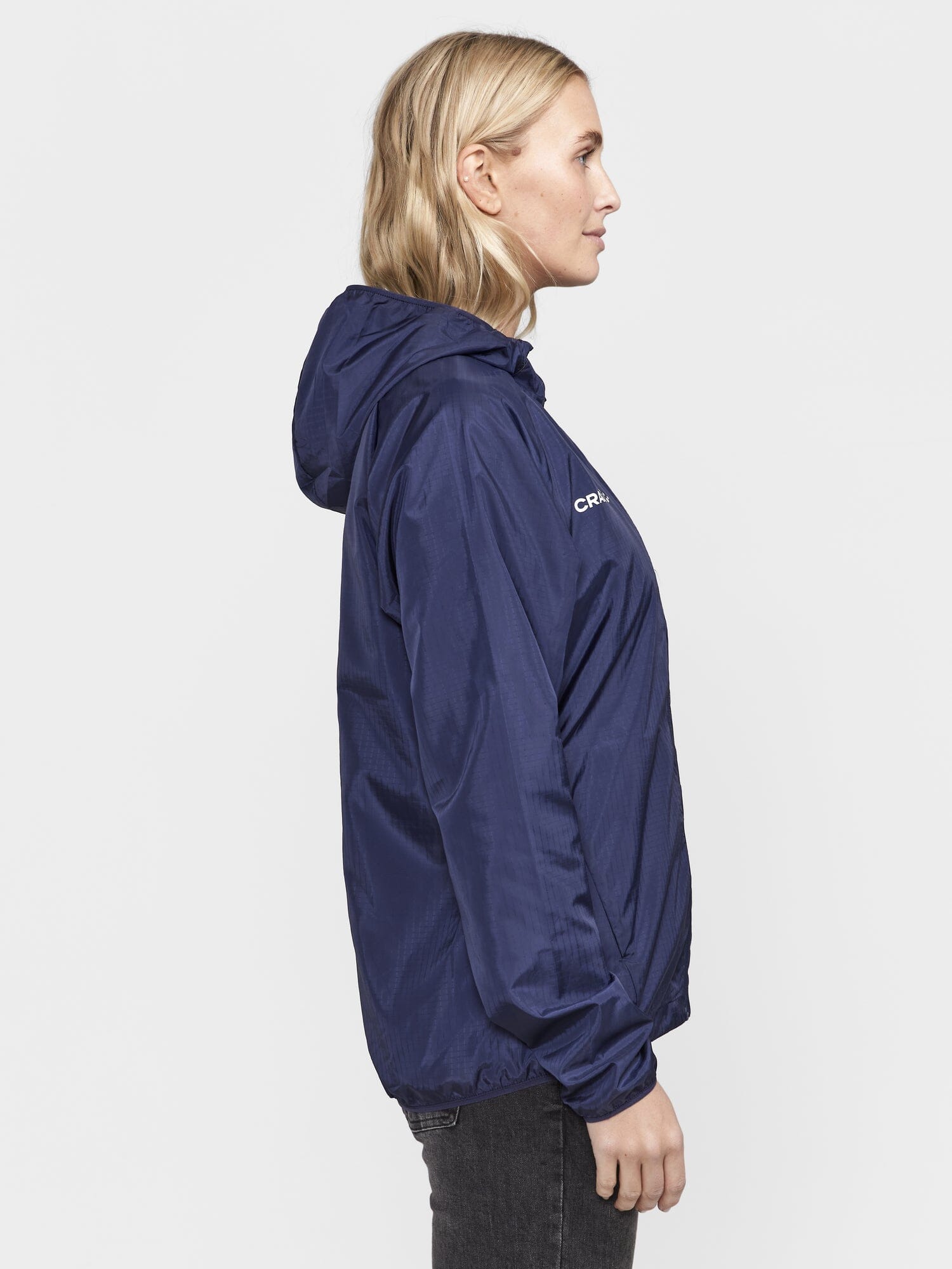 Women's Squad Wind Jacket - Navy Women's Jackets and Vests Craft Sportswear NA