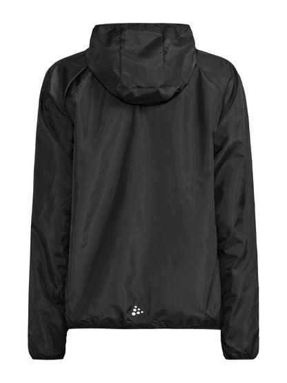 Women's Squad Wind Jacket - Black Women's Jackets and Vests Craft Sportswear NA