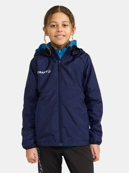 Junior's Squad Wind Jacket - Navy Kids Craft Sportswear NA