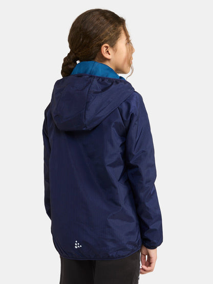 Junior's Squad Wind Jacket - Navy Kids Craft Sportswear NA
