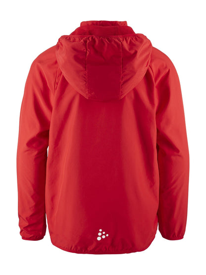 Junior's Squad Wind Jacket - Bright Red Kids Craft Sportswear NA