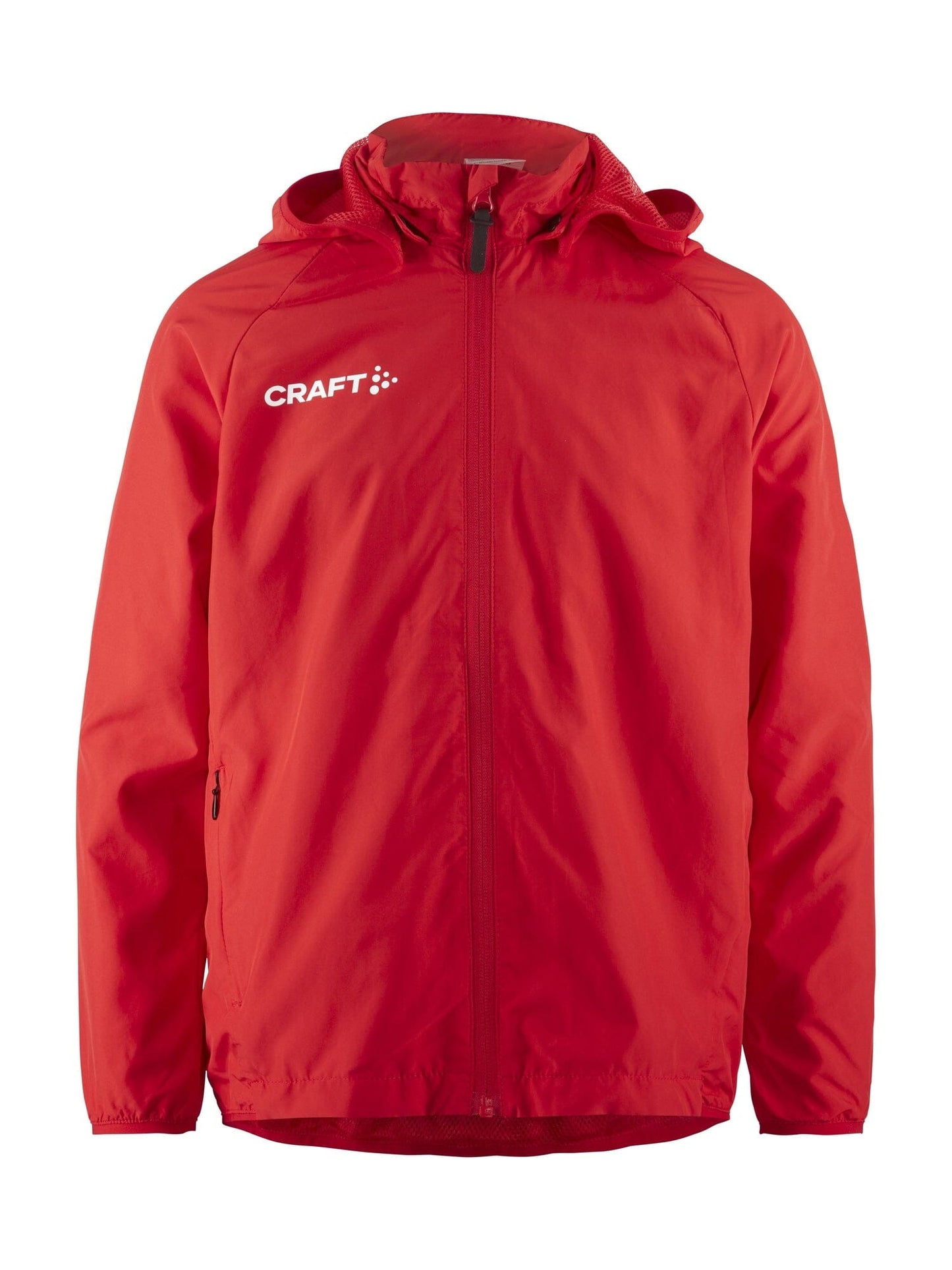 Junior's Squad Wind Jacket - Bright Red Kids Craft Sportswear NA
