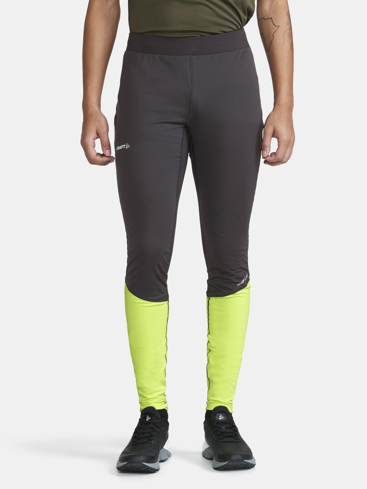 MENS ADV ESSENCE WARM WIND TIGHTS 2 - SLATE-FLUMINO Craft Sportswear NA