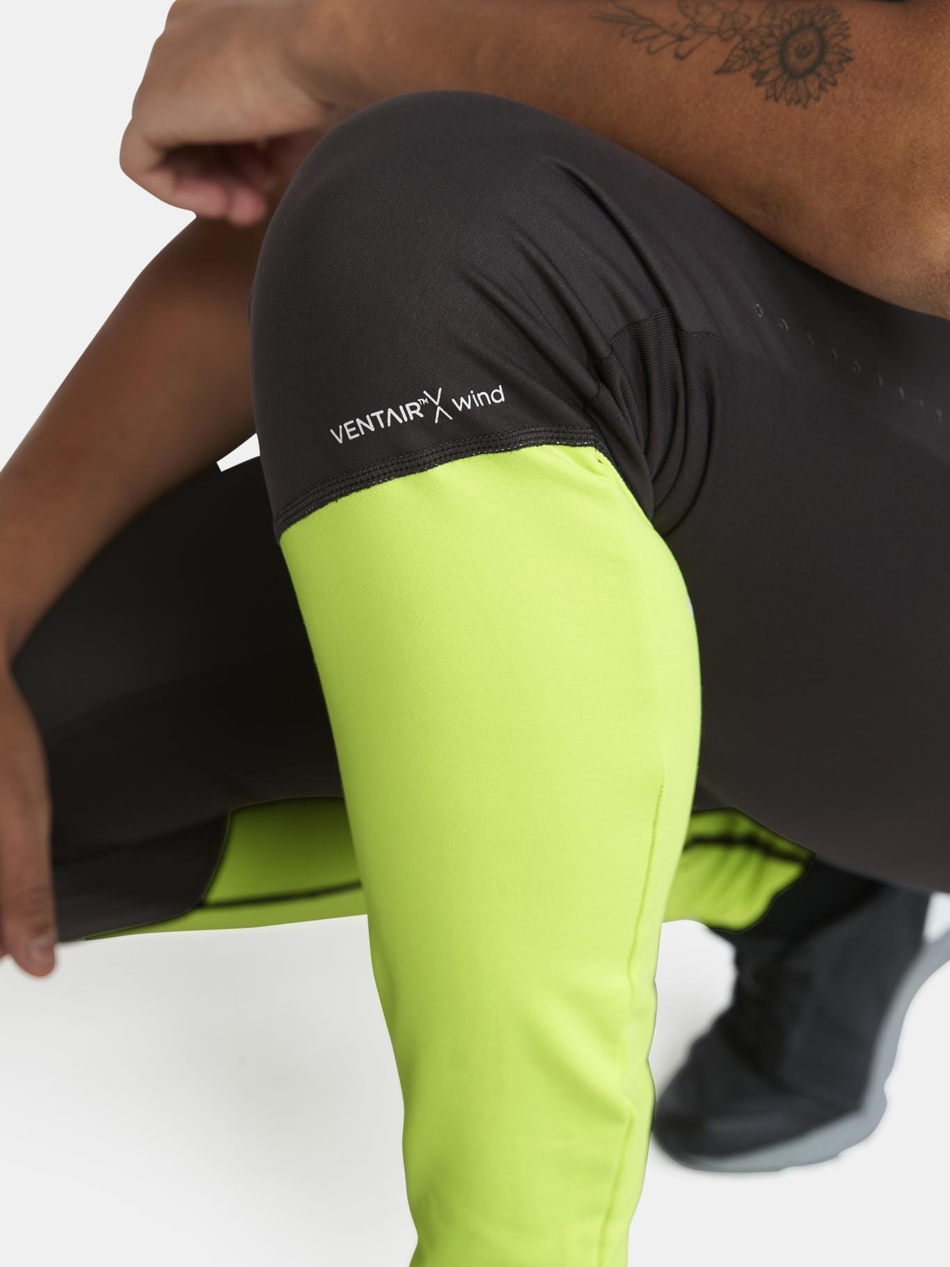 MENS ADV ESSENCE WARM WIND TIGHTS 2 - SLATE-FLUMINO Craft Sportswear NA