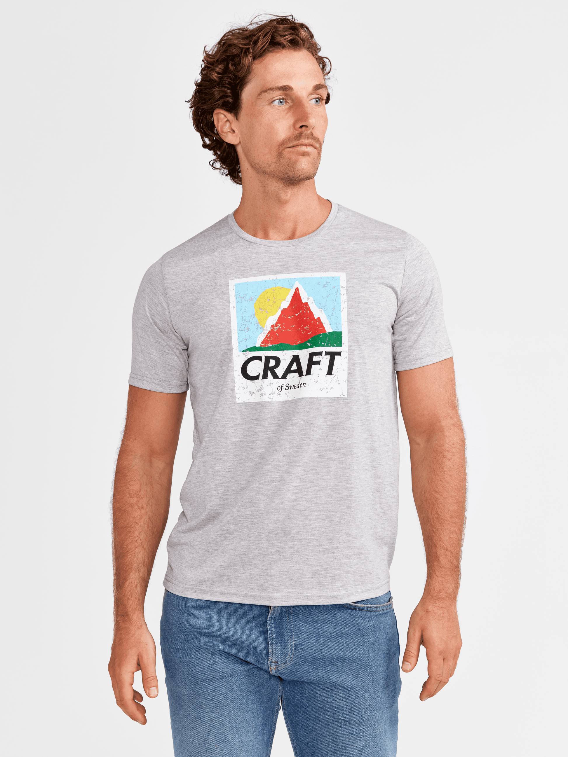 Men's Retro Tri-blend Tee Craft Sportswear NA