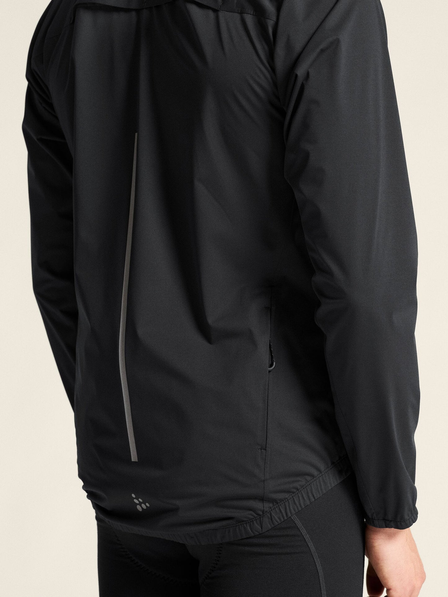 Men's ADV Endur Hydro Cycling Jacket 2 - Black/Black Men's Jackets and Vests Craft Sportswear NA