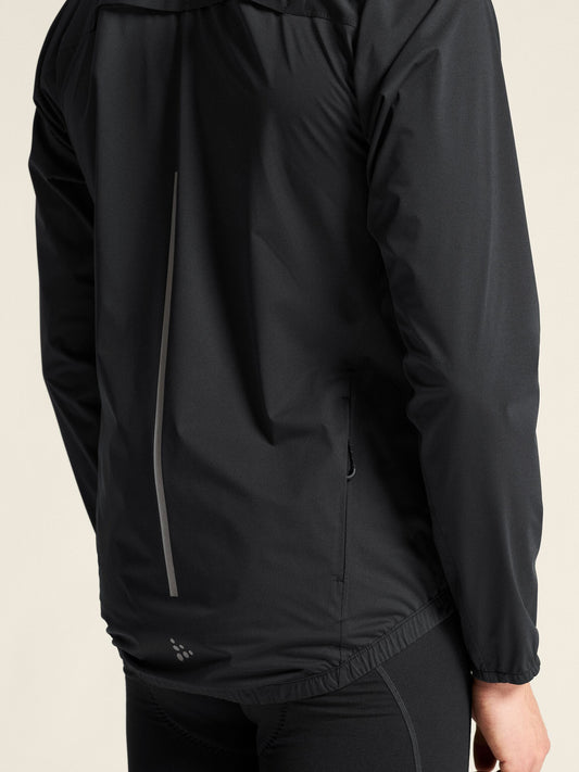 Men's ADV Endur Hydro Cycling Jacket 2 - Black/Black Men's Jackets and Vests Craft Sportswear NA