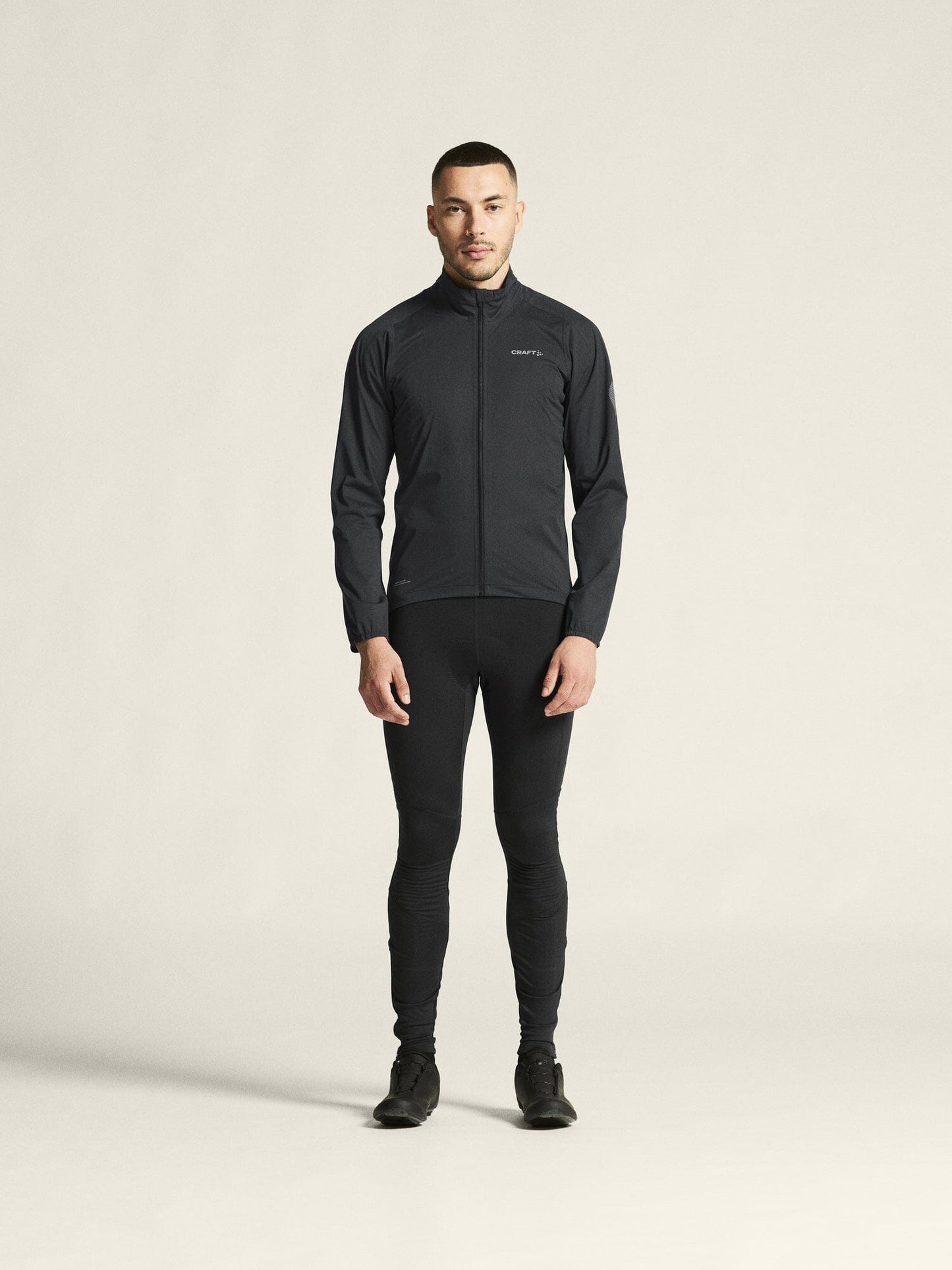 Men's ADV Endur Hydro Cycling Jacket 2 - Black/Black Men's Jackets and Vests Craft Sportswear NA