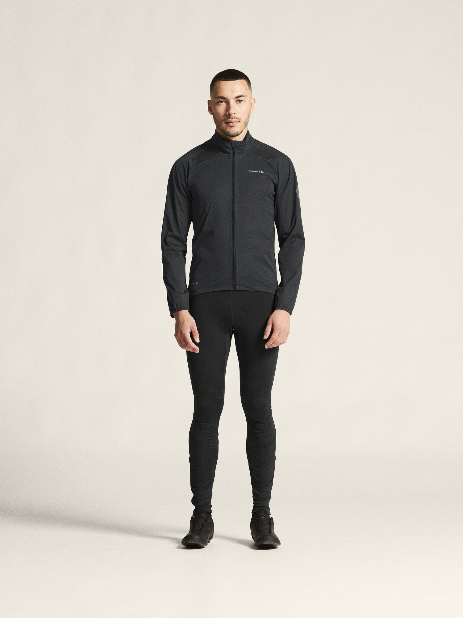 Men's ADV Endur Hydro Cycling Jacket 2 - Black/Black Men's Jackets and Vests Craft Sportswear NA