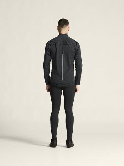 Men's ADV Endur Hydro Cycling Jacket 2 - Black/Black Men's Jackets and Vests Craft Sportswear NA