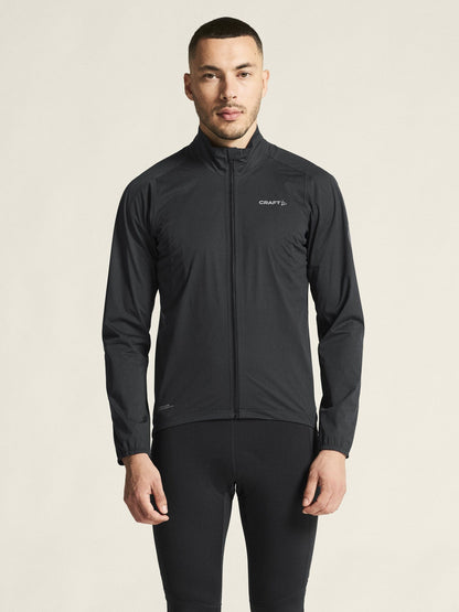 Men's ADV Endur Hydro Cycling Jacket 2 - Black/Black Men's Jackets and Vests Craft Sportswear NA