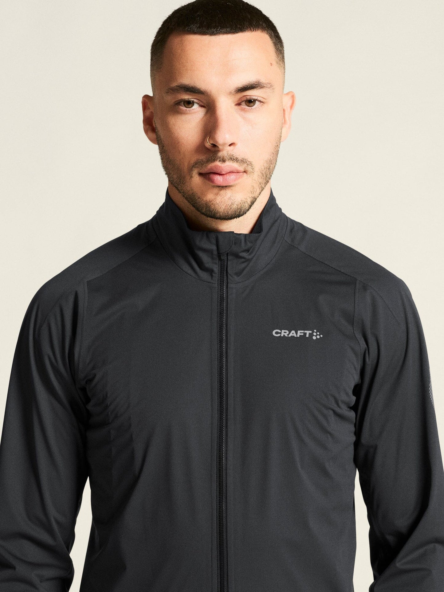 Men's ADV Endur Hydro Cycling Jacket 2 - Black/Black Men's Jackets and Vests Craft Sportswear NA