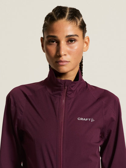 Women's ADV Endur Hydro Cycling Jacket - Wild Berries Craft Sportswear NA