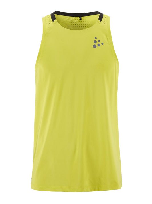 Men's Pro Hypervent Running Singlet 2 - Pear Men's Tops, T's, and Tanks Craft Sportswear NA