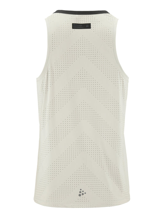 Men's Pro Hypervent Running Singlet 2 - Cloud Men's Tops, T's, and Tanks Craft Sportswear NA