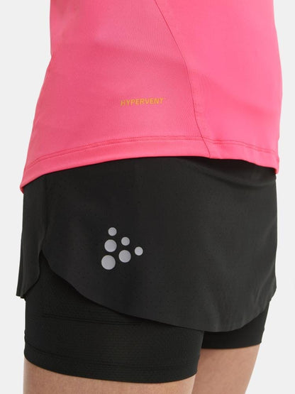 Women's Pro Hypervent Running Tee 2.0 - Black Craft Sportswear NA
