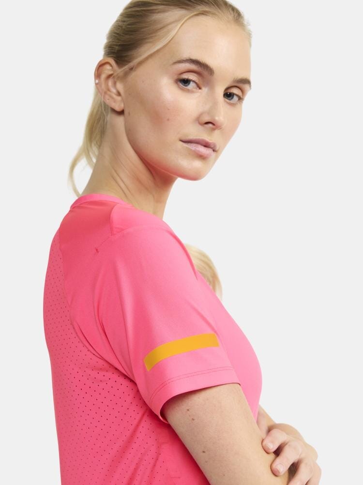Women's Pro Hypervent Running Tee 2.0 - Black Craft Sportswear NA