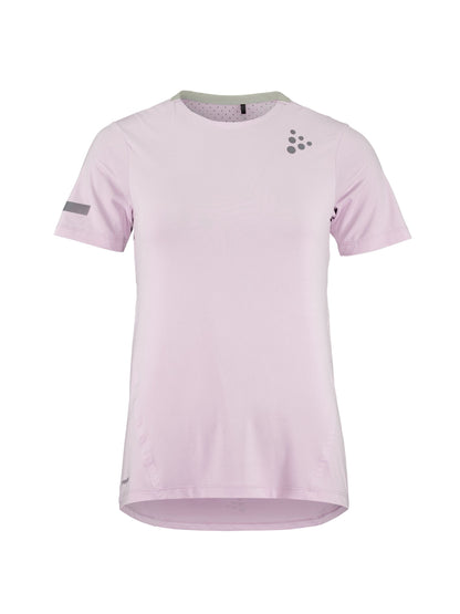 Women's Pro Hypervent Running Tee 2.0 - Aster Women's Tops, T's, and Tanks Craft Sportswear NA