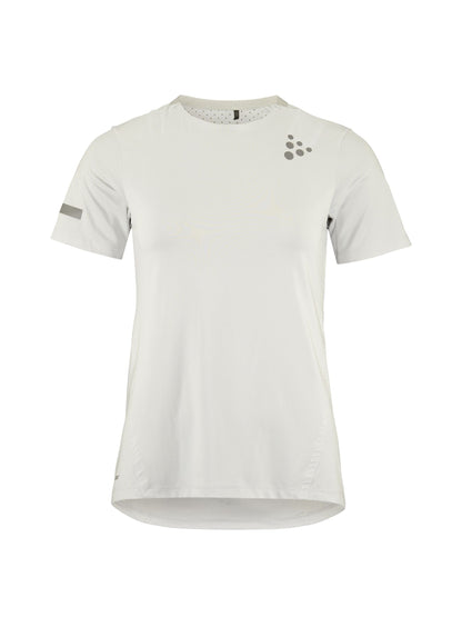 Women's Pro Hypervent Running Tee 2.0 - Cloud Women's Tops, T's, and Tanks Craft Sportswear NA