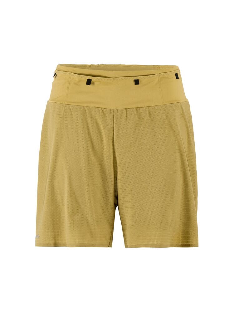 Men's Pro Trail Running Shorts - Khaki Craft Sportswear NA