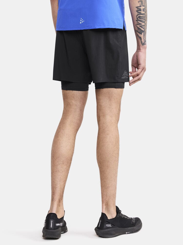 Men's Pro Trail Running Shorts - Black Craft Sportswear NA
