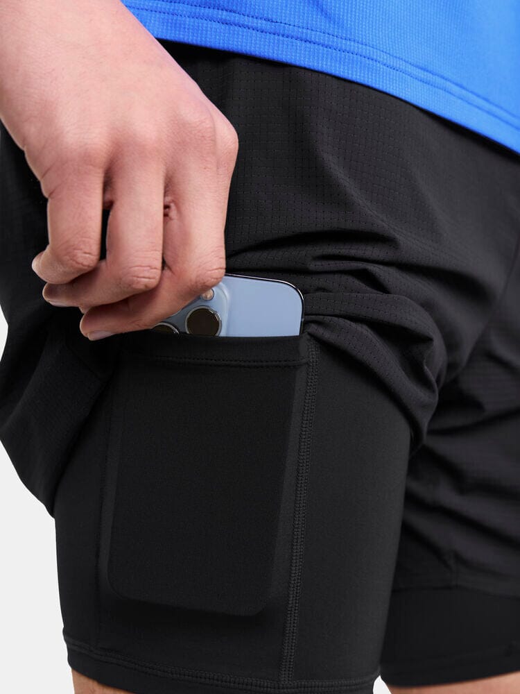 Men's Pro Trail Running Shorts - Black Craft Sportswear NA