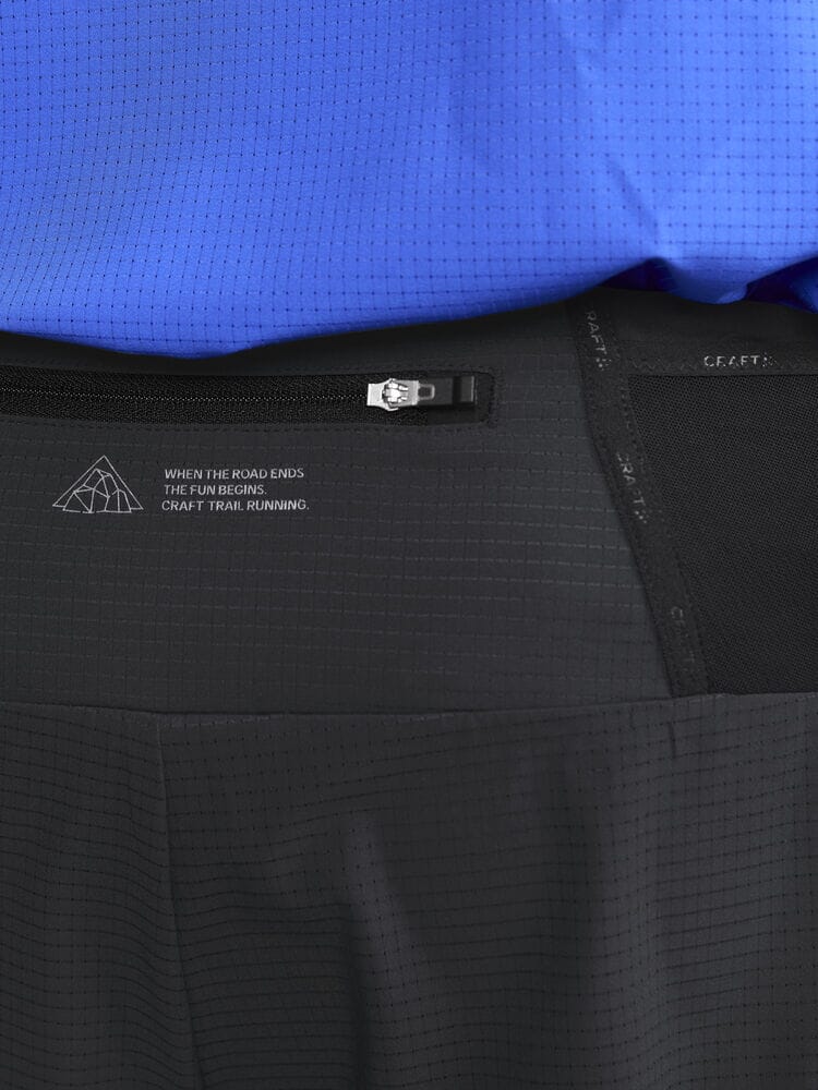 Men's Pro Trail Running Shorts - Black Craft Sportswear NA