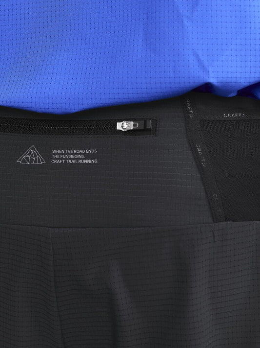 Men's Pro Trail Running Shorts - Black Craft Sportswear NA