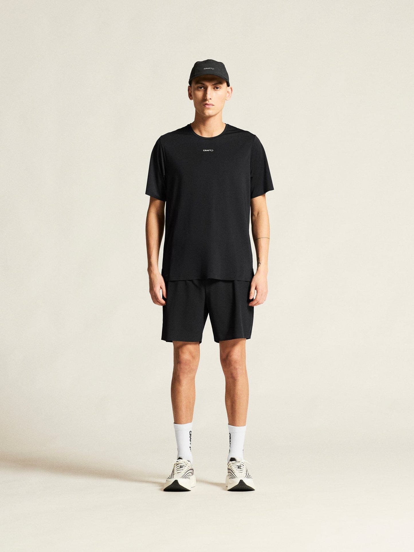 Men's Pro Trail Running Shorts - Black Craft Sportswear NA