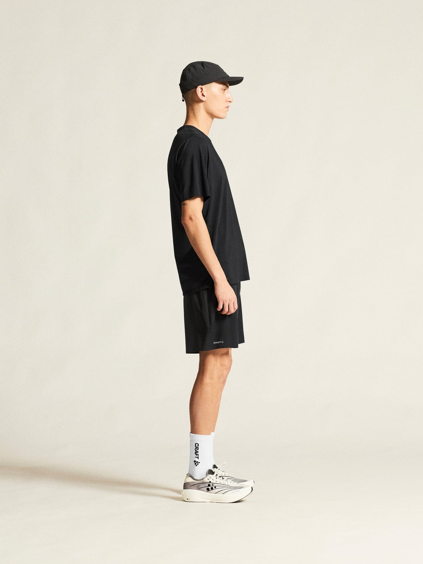 Men's Pro Trail Running Shorts - Black Craft Sportswear NA