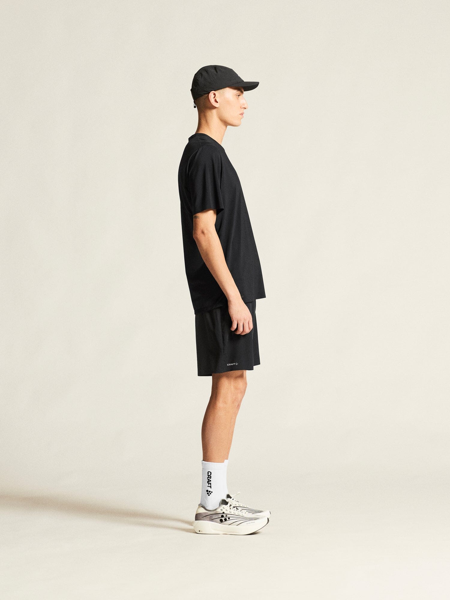 Men's Pro Trail Running Shorts - Black Craft Sportswear NA