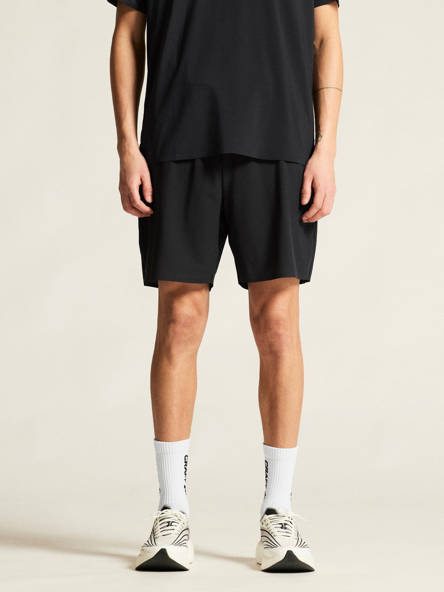 Men's Pro Trail Running Shorts - Black Craft Sportswear NA