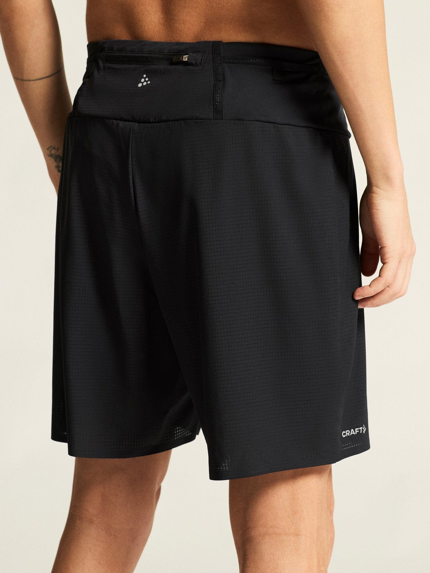 Men's Pro Trail Running Shorts - Black Craft Sportswear NA