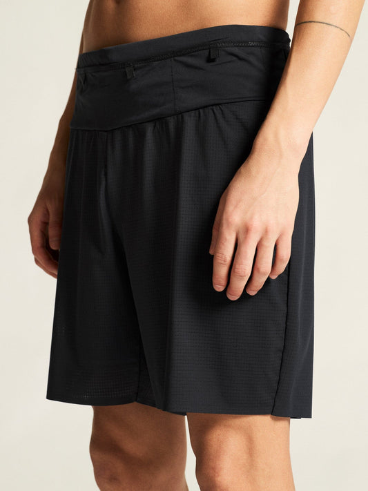 Men's Pro Trail Running Shorts - Black Craft Sportswear NA