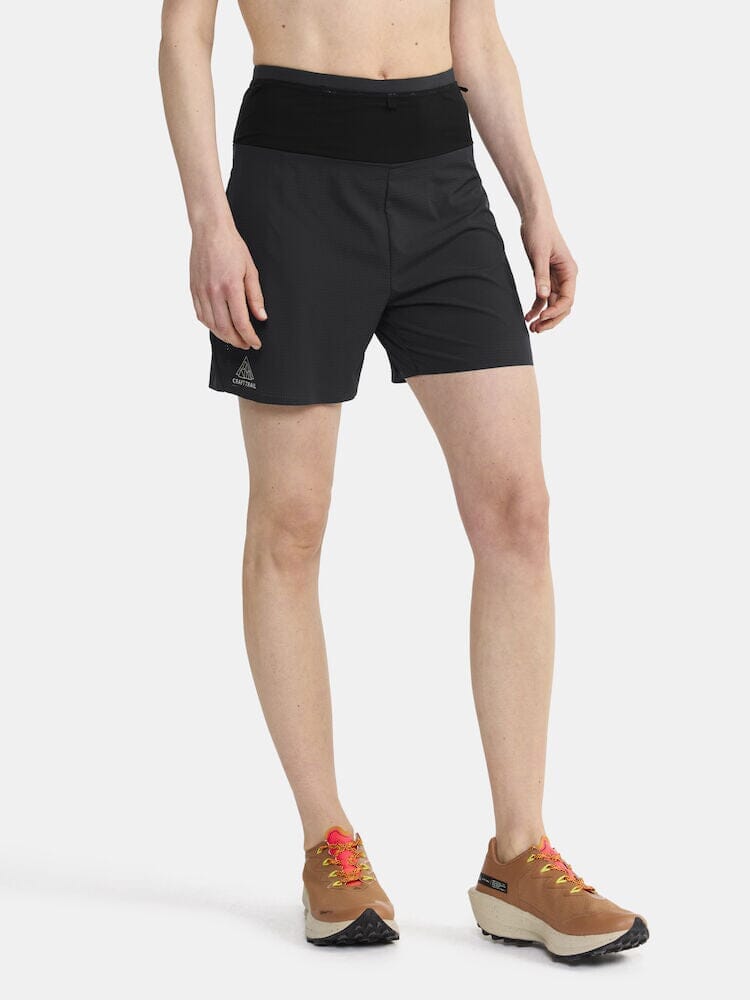 Women's Pro Trail Running Shorts - Black Craft Sportswear NA