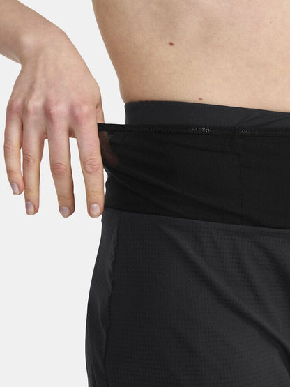 Women's Pro Trail Running Shorts - Black Craft Sportswear NA