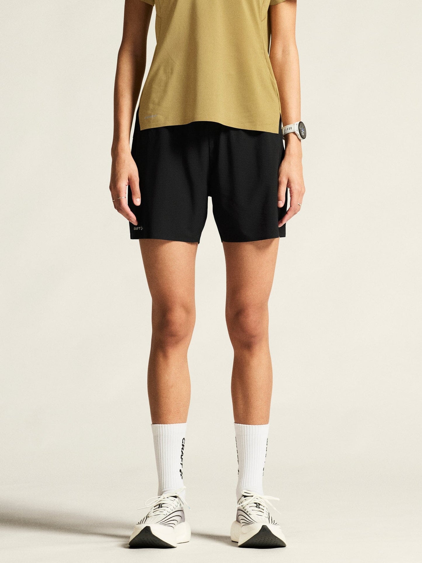 Women's Pro Trail Running Shorts - Black Craft Sportswear NA