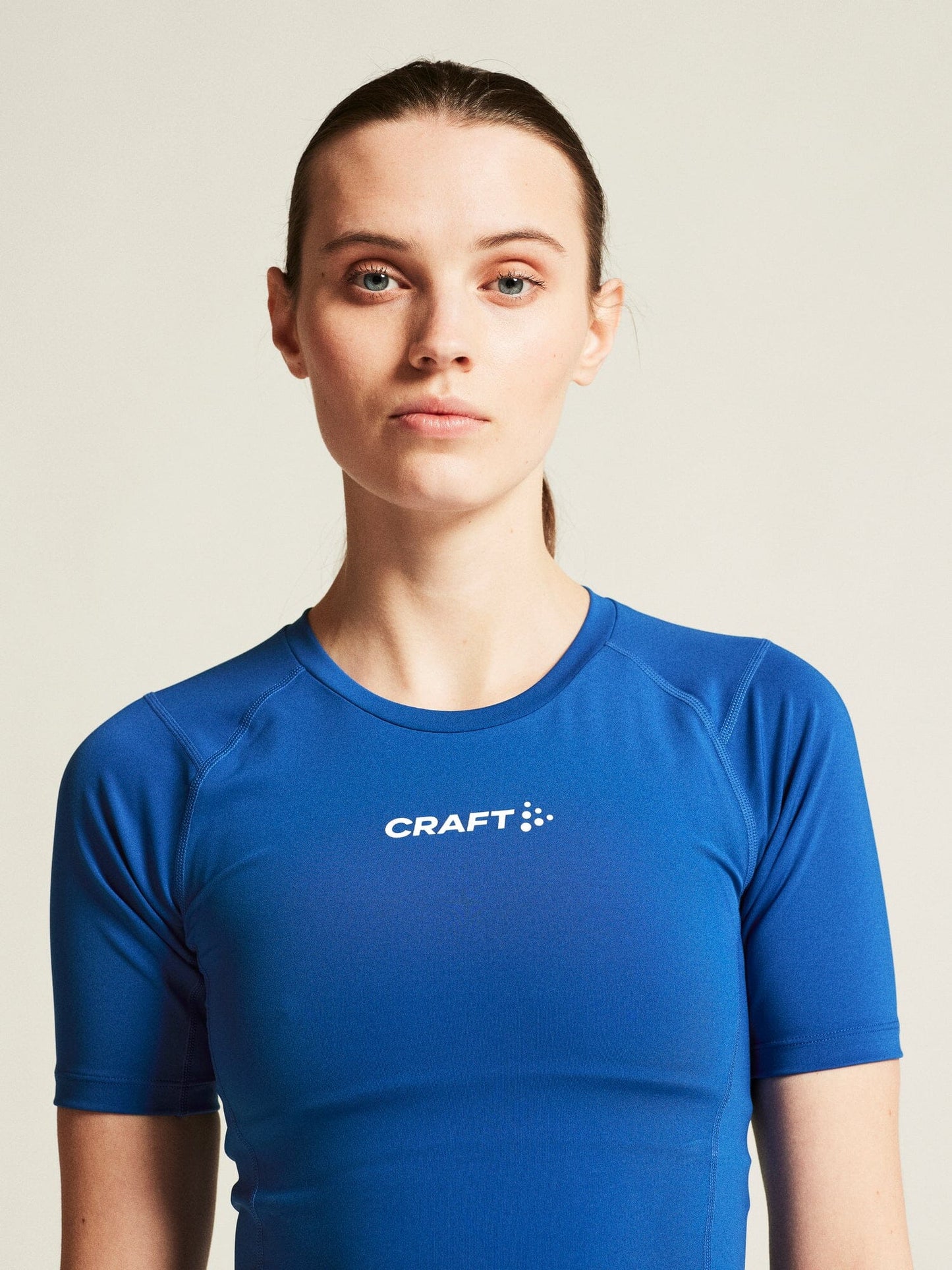 Women's Rush 2.0 Crop Tee - Club Cobalt Craft Sportswear NA