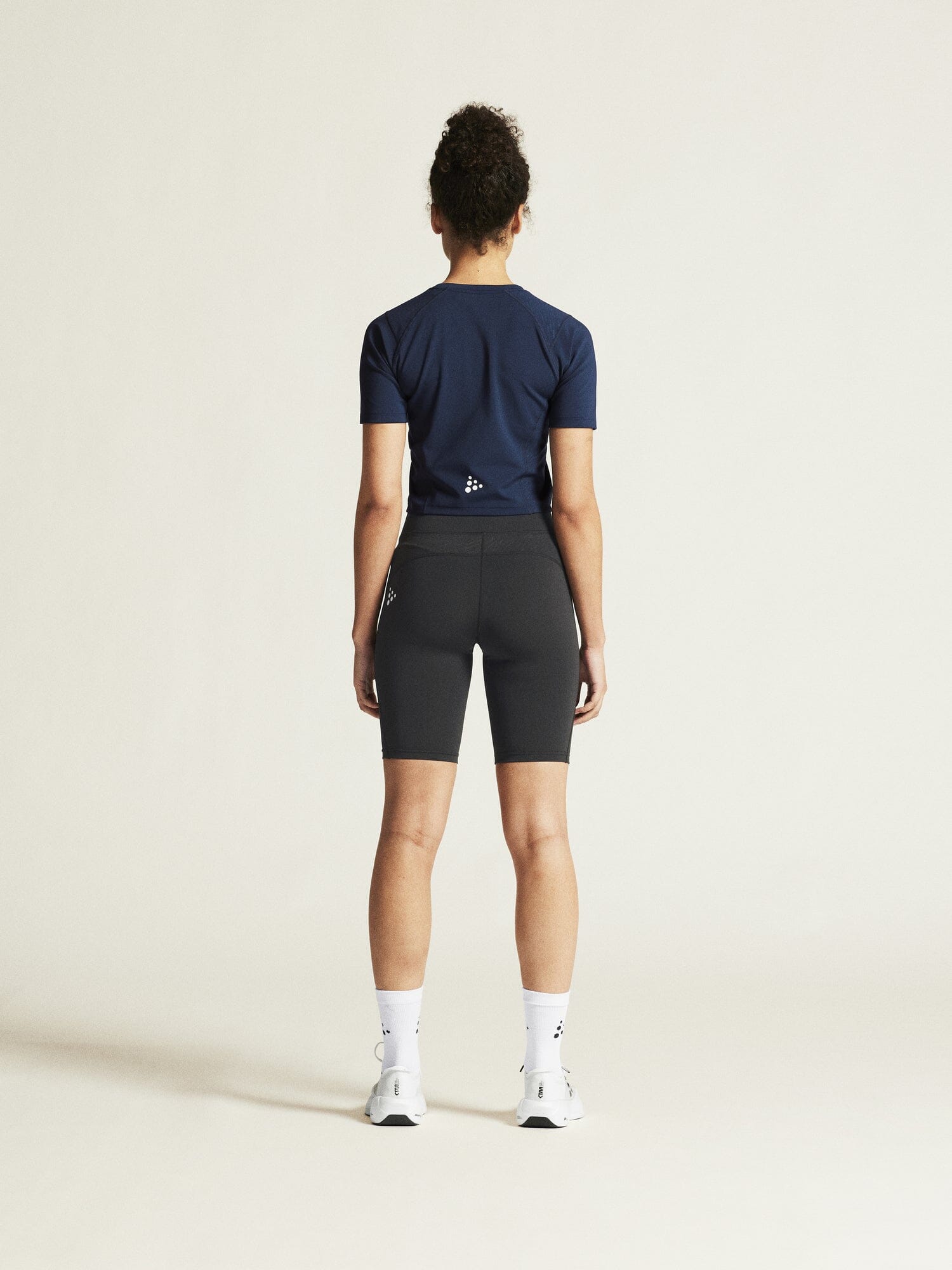 Women's Rush 2.0 Crop Tee - Navy Craft Sportswear NA