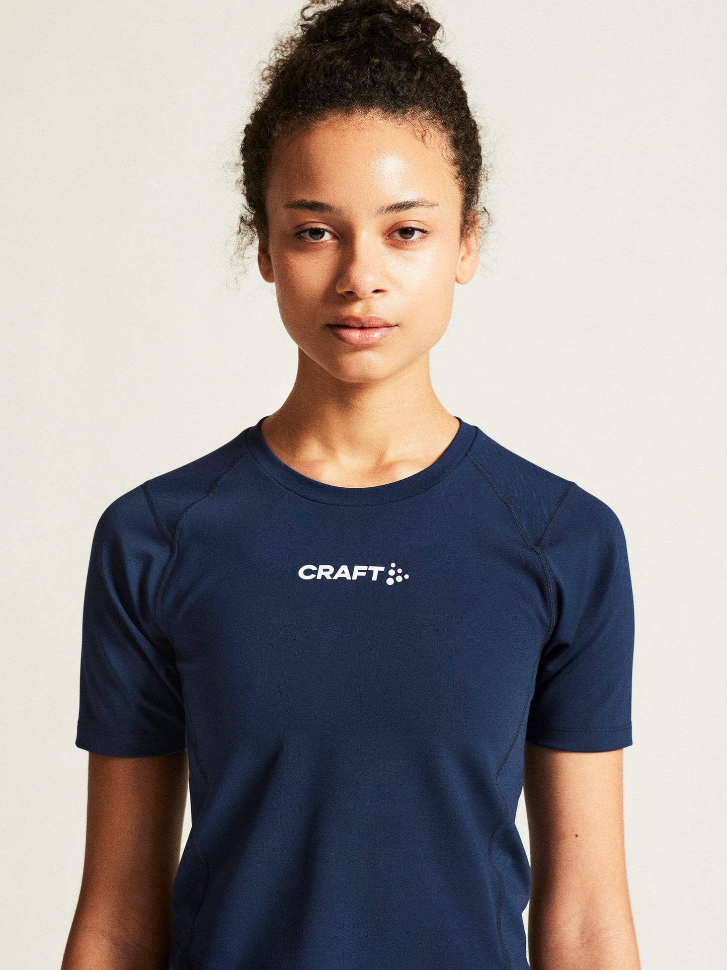 Women's Rush 2.0 Crop Tee - Navy Craft Sportswear NA