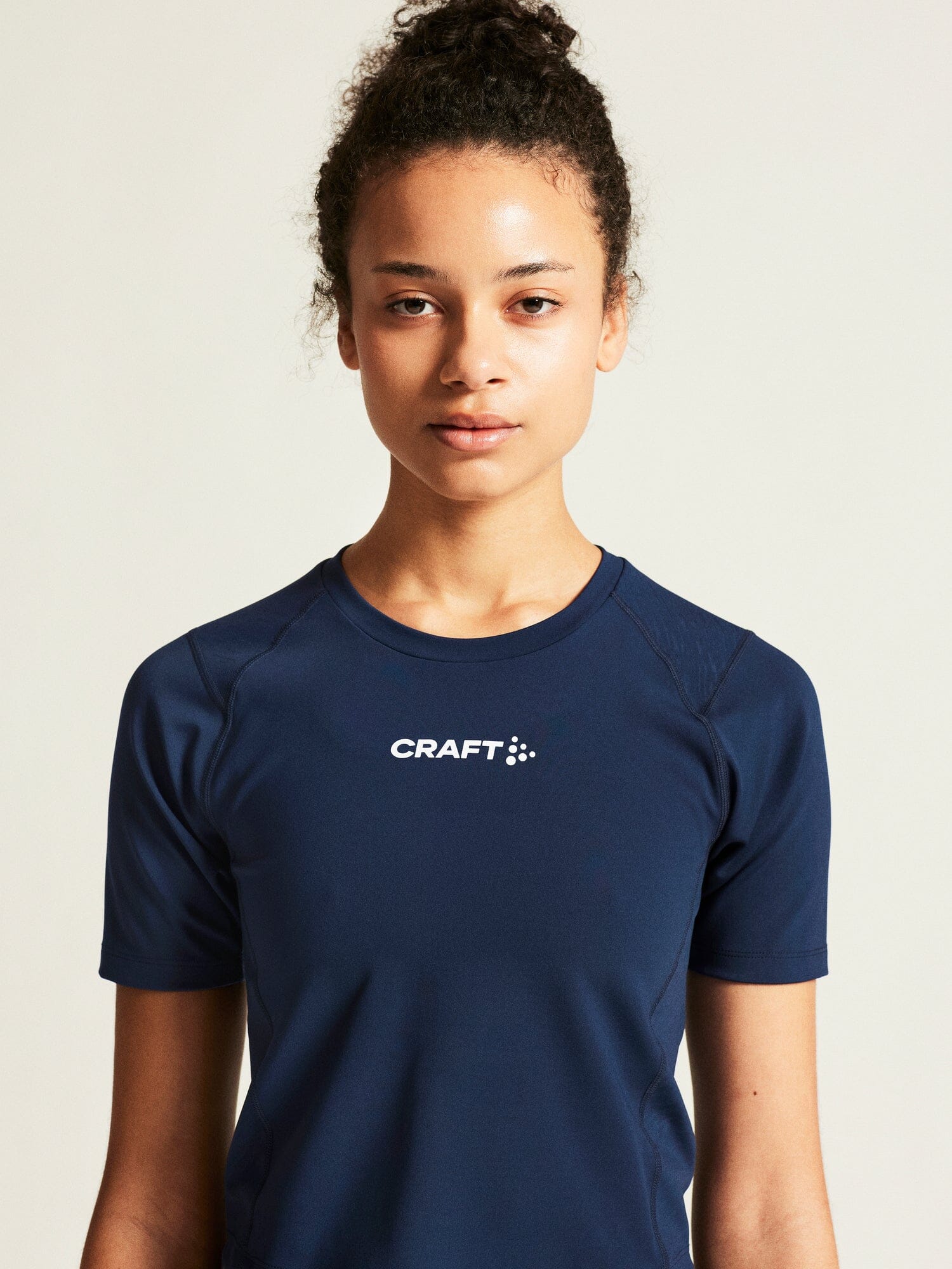 Women's Rush 2.0 Crop Tee - Navy Craft Sportswear NA