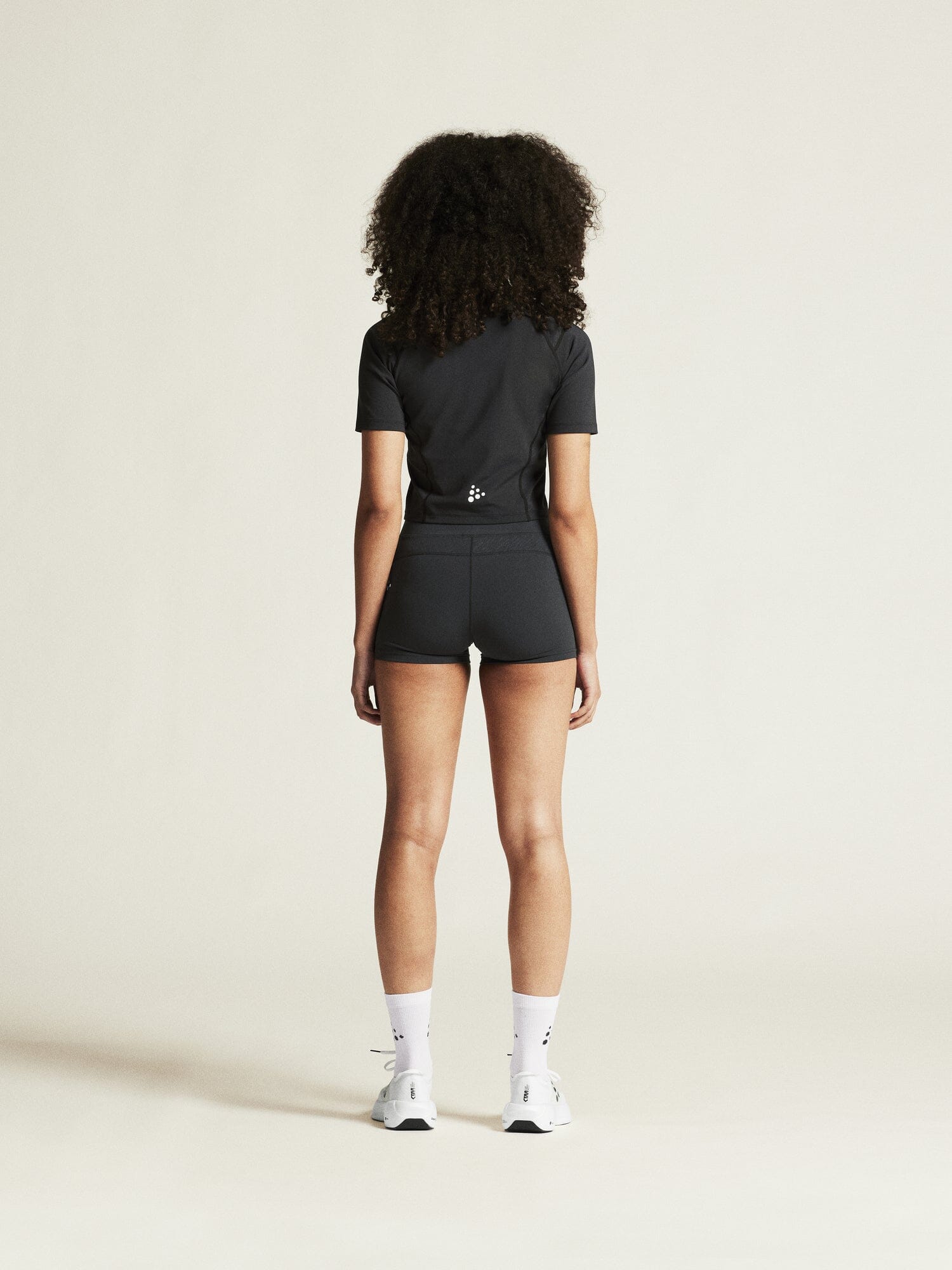 Women's Rush 2.0 Crop Tee - Black Women's Tops, T's, and Tanks Craft Sportswear NA