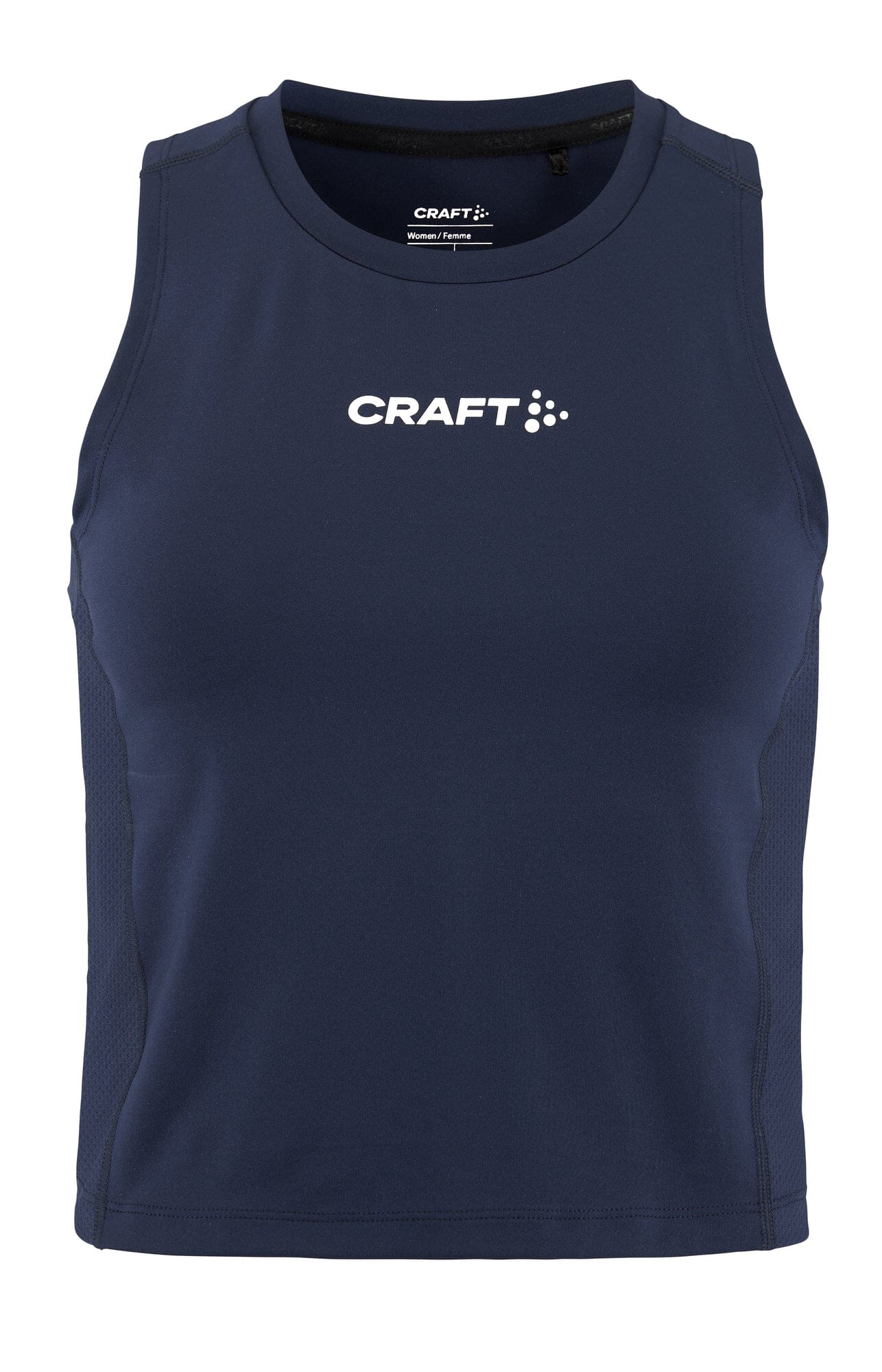 Women's Rush 2.0 Crop Singlet - Navy Craft Sportswear NA
