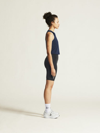 Women's Rush 2.0 Crop Singlet - Navy Craft Sportswear NA