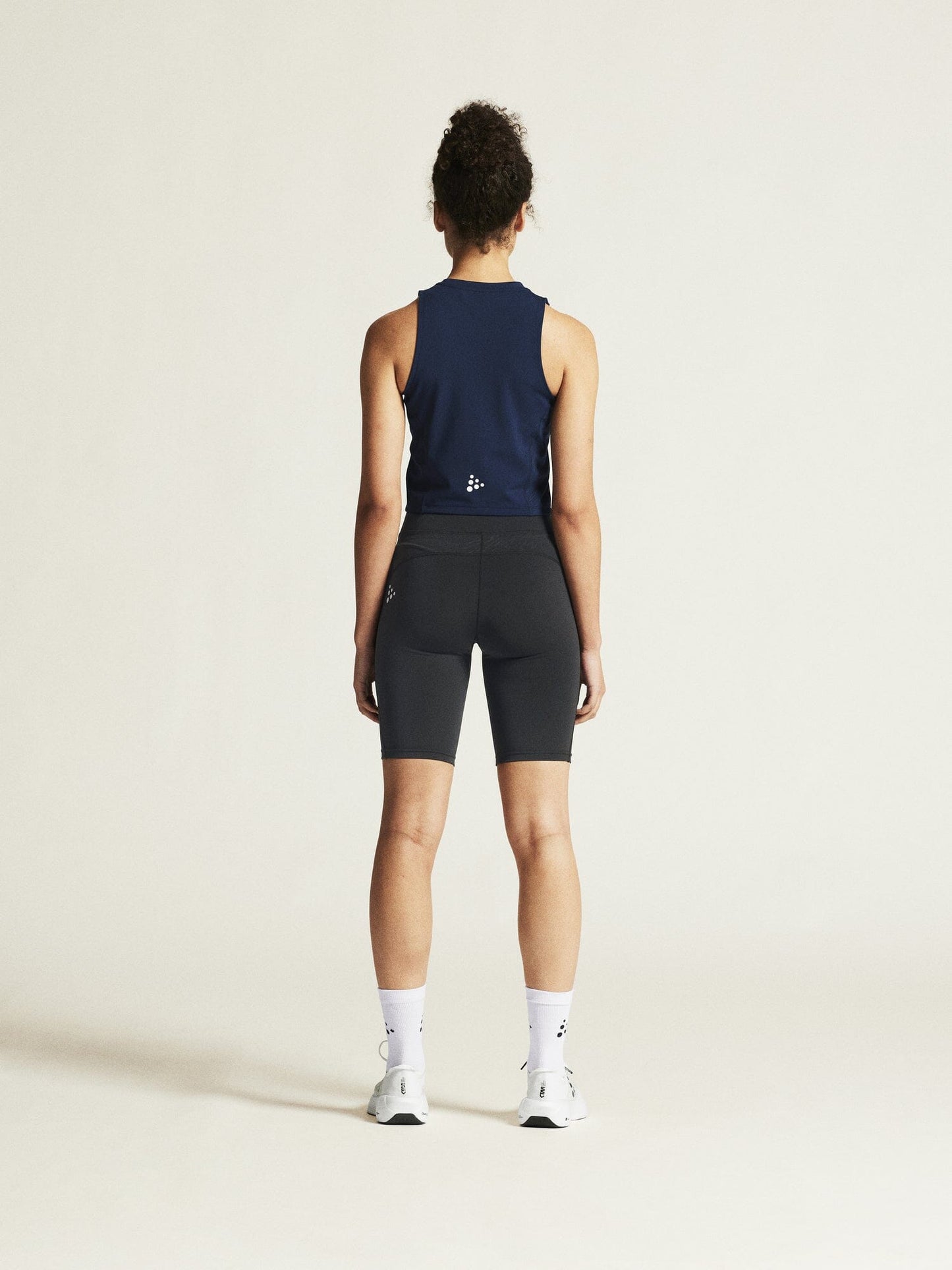 Women's Rush 2.0 Crop Singlet - Navy Craft Sportswear NA