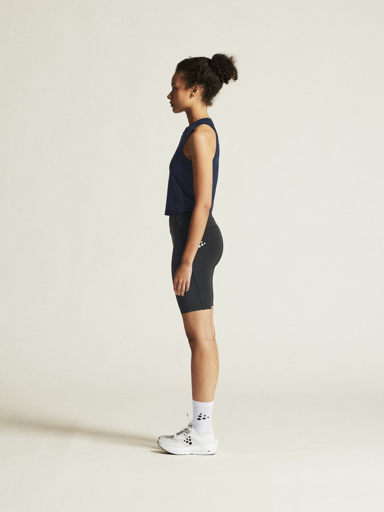 Women's Rush 2.0 Crop Singlet - Navy Craft Sportswear NA