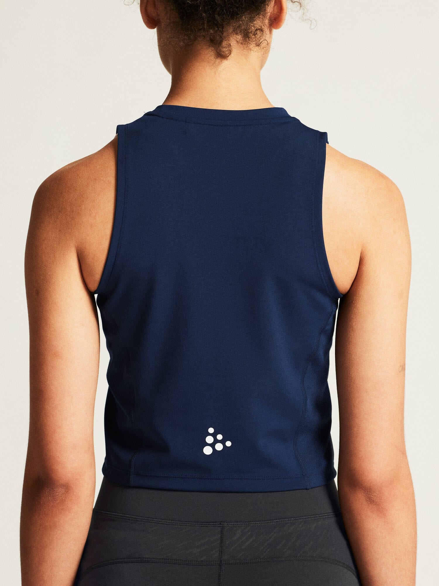 Women's Rush 2.0 Crop Singlet - Navy Craft Sportswear NA